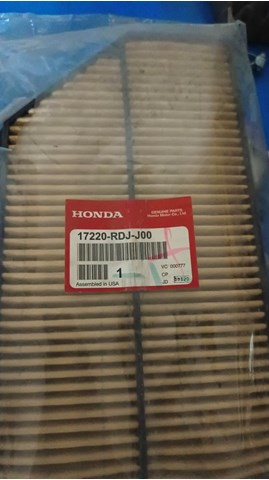 17220RDJJ00 HONDA Фильтр воздушный купить в Чернигов