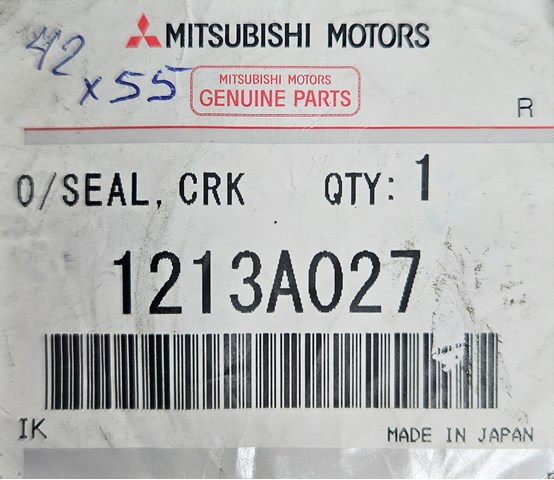 Сальник передний коленчатого вала 1213A027 MITSUBISHI