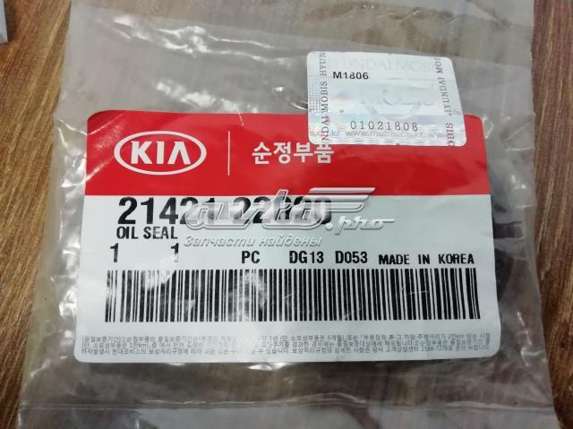 2142122020 Hyundai/Kia сальник коленвала двигателя передний