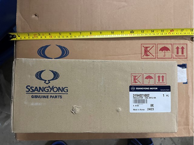 SSANG YONG 3194021002 Подушка (опора) двигателя задняя в наличии Кривой Рог