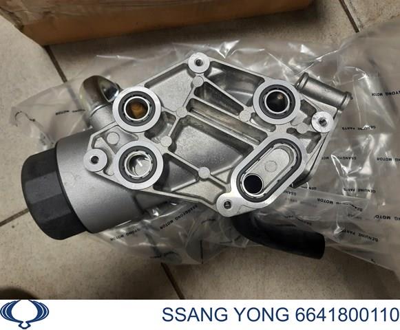 Корпус масляного фильтра 6641800110 SSANG YONG