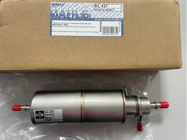 KL437 MAHLE Фильтр топливный купить в Черкассы