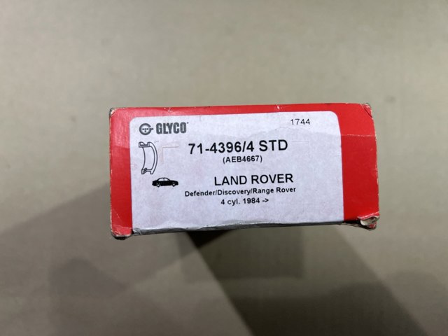 7143964STD Вкладыши коленвала шатунные, комплект, стандарт (STD) купить Украина