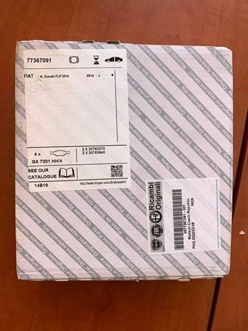 FIAT 77367091 Колодки тормозные передние дисковые в наличии Кривой Рог