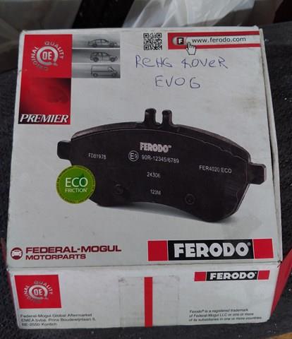 FDB4927 FERODO Колодки тормозные задние дисковые купить в Кривой Рог
