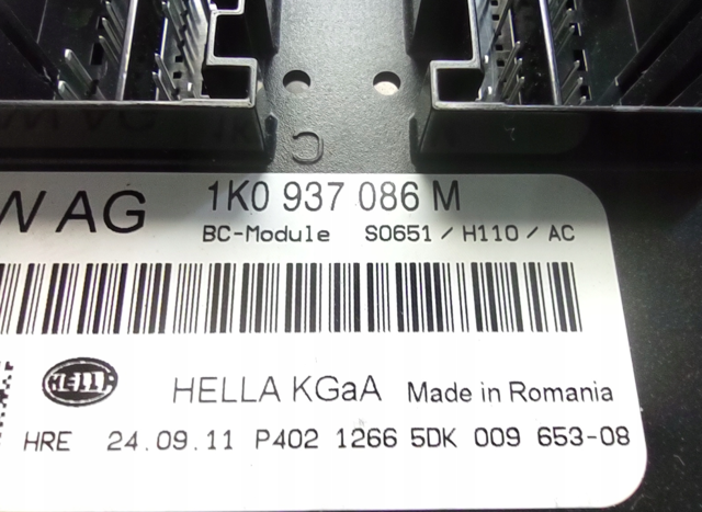 1K0937086M Блок комфорта купить Хмельницкий