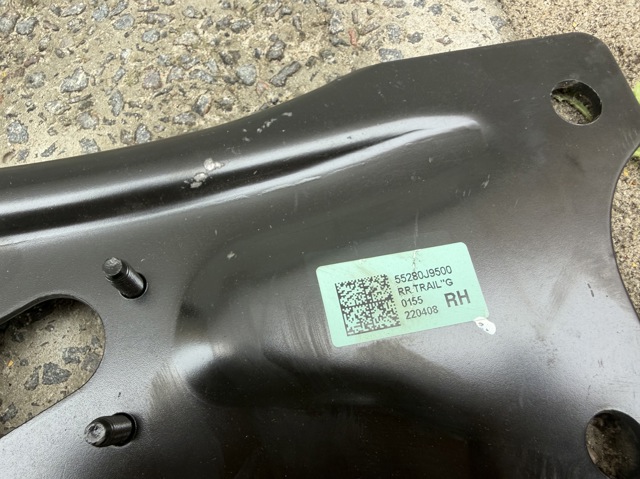 HYUNDAI 55280J9500 Рычаг (тяга) задней подвески продольный нижний правый в наличии Хмельницкий