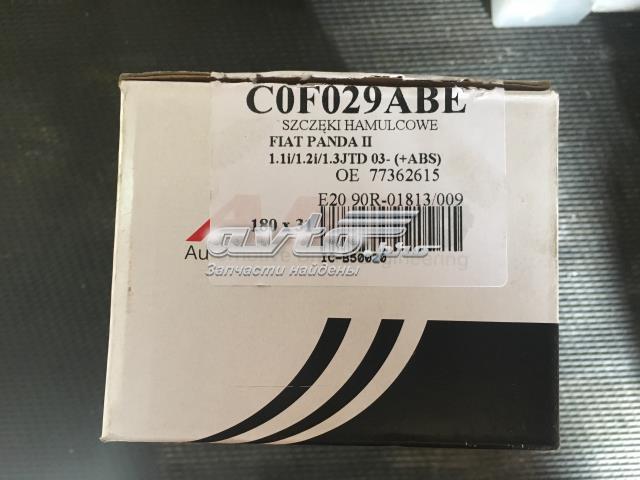 C0F029ABE ABE Задние барабанные колодки купить в Каменское