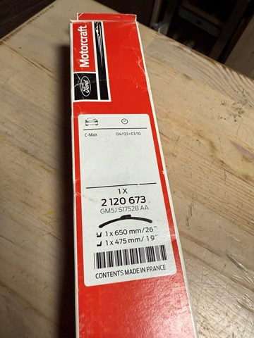 Дворники 2120673 FORD