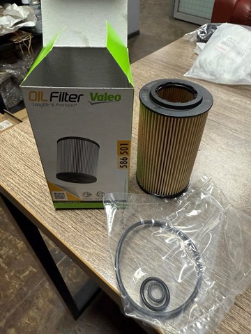 Фильтр масляный грубой очистки (полнопоточный) 586501 VALEO