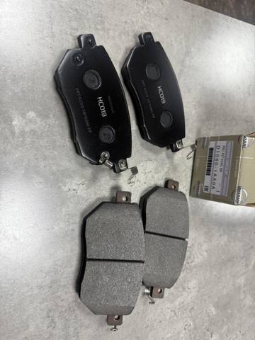 Колодки передние D10601AA0A NISSAN