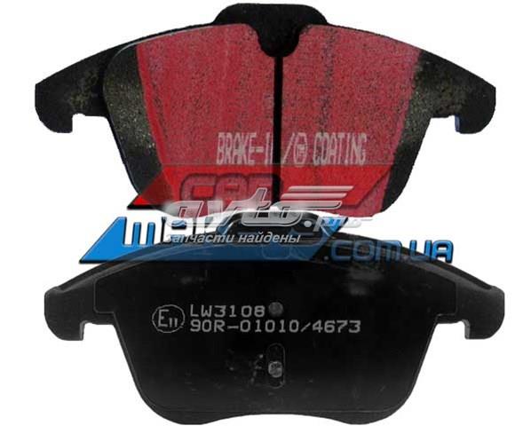 Колодки передние DP1932 EBC BRAKES