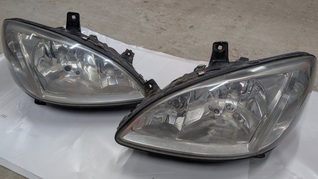 Левая фара Мерседес-бенц Вито 2 (2003-2014)