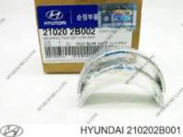 Подшипник скольжения коленвала 210202B000 HYUNDAI