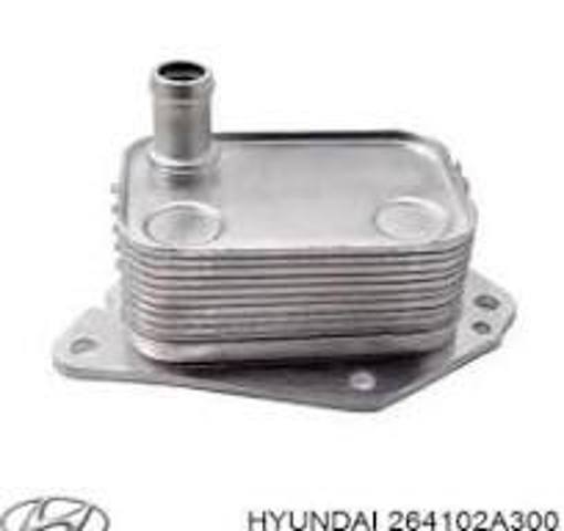 Радиатор масляный холодильник 264102A300 HYUNDAI