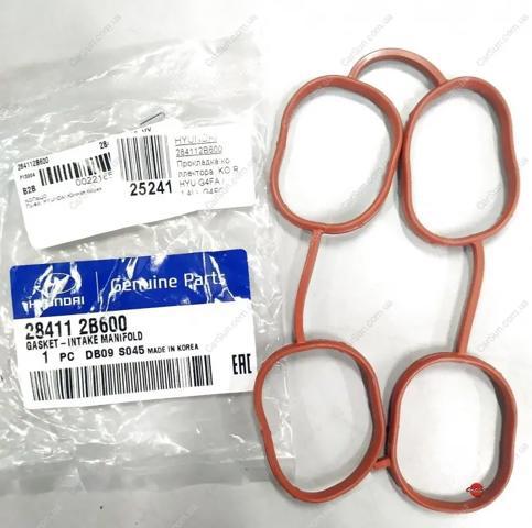  Прокладка впускного коллектора 284112B600 HYUNDAI
