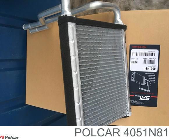 Радиатор отопителя 4051N81 POLCAR