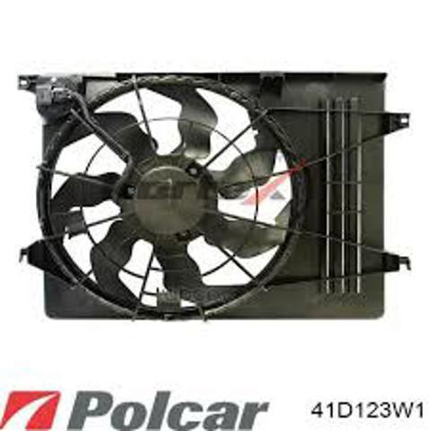 Вентилятор/крыльчатка радиатора охлаждения 41D123W1 POLCAR