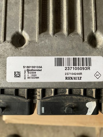 237105093R RENAULT Модуль управления (ЭБУ) двигателем купить в Ровно