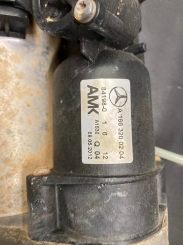 A1663200204 MERCEDES Компрессор пневмоподкачки (амортизаторов) купить в Днепр