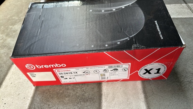 Дисковый тормоз 09D6181X BREMBO
