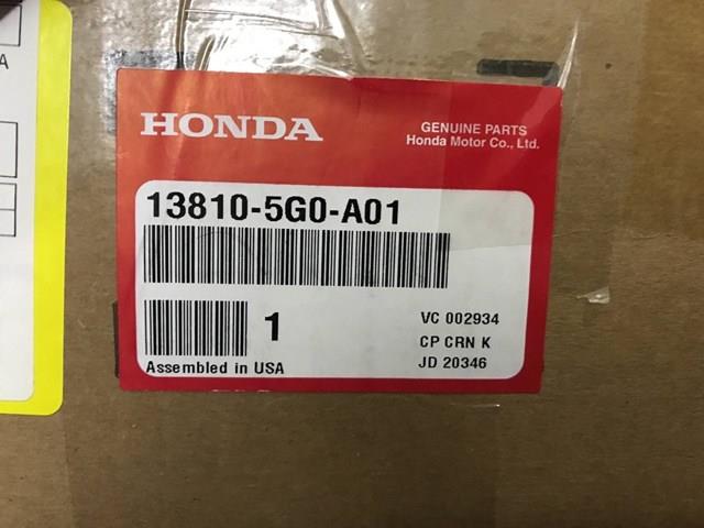 HONDA 138105G0A01 Шкив коленвала в наличии Николаев