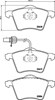 Колодки тормозные 8DB355010631 HELLA