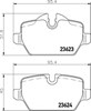 Колодки тормозные дисковые комплект 8DB355011271 HELLA