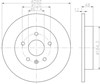 Тормозные диски 8DD355116831 HELLA