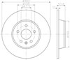 Диск тормозной задний 8DD355118841 HELLA