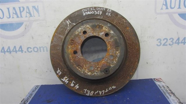 Тормозной диск задний mitsubishi outlander xl 07-14 4615A121