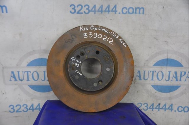 Тормозной диск передний kia optima jf 16- 51712-4C000