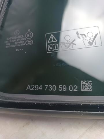 A2947305902 MERCEDES Стекло-форточка двери задней левой купить в Николаев