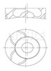 Поршня, 2-й ремонт 0220102 MAHLE