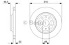 Тормозной диск 0986479303 BOSCH