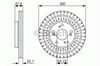 Передний тормозной диск 0986479625 BOSCH