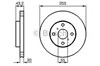 Передний тормозной диск 0986479B60 BOSCH