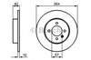 Задний дисковый тормоз 0986479B85 BOSCH