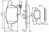 Передние тормозные колодки 0986495241 BOSCH