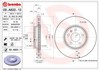 Диск тормозной передний 09A82011 BREMBO