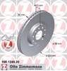 Тормоз дисковый передний 100124920 ZIMMERMANN