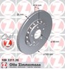 Тормозной диск 100331120 ZIMMERMANN