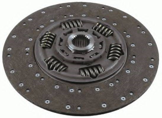 Диск сцепления ведомый 1878006129 SACHS