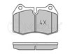 Передние тормозные колодки 252147118 MEYLE
