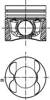 Поршень в комплекте на 1 цилиндр, STD 40095600 KOLBENSCHMIDT