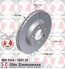 Тормоз дисковый передний 600322520 ZIMMERMANN