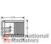 Радиатор печки 82006168 VAN WEZEL
