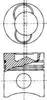Поршень в комплекте на 1 цилиндр, STD 8728590000 NURAL