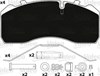 Тормозные колодки 882204 VALEO