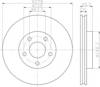 Ротор тормозной 8DD355112171 HELLA
